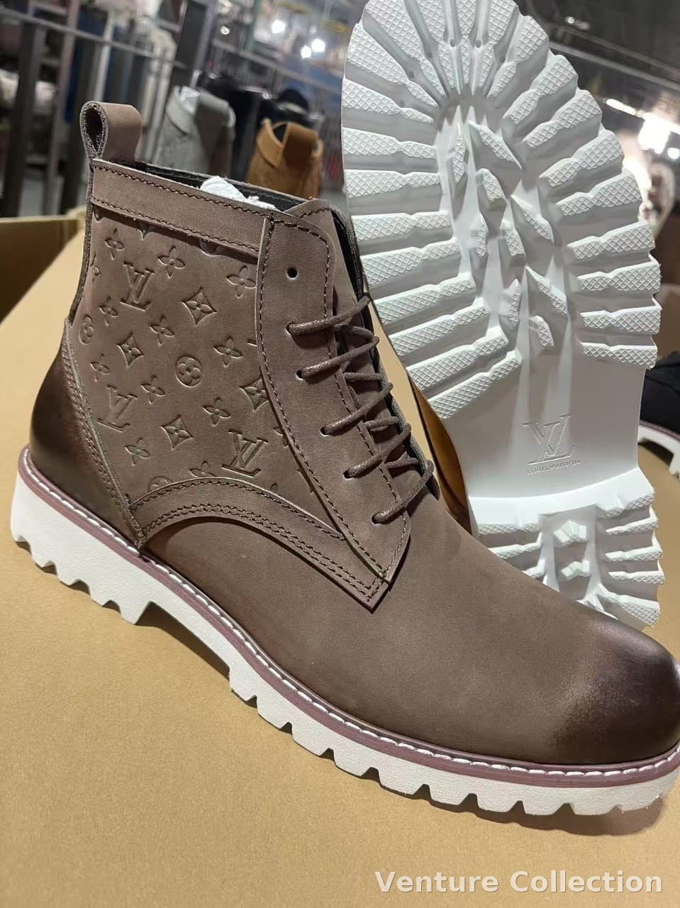 Timberland/Fendi/ LV boots