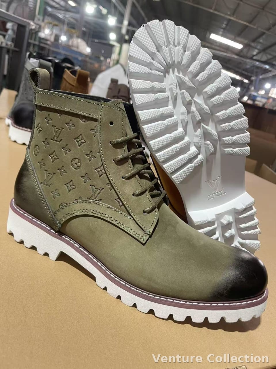 Timberland/Fendi/ LV boots