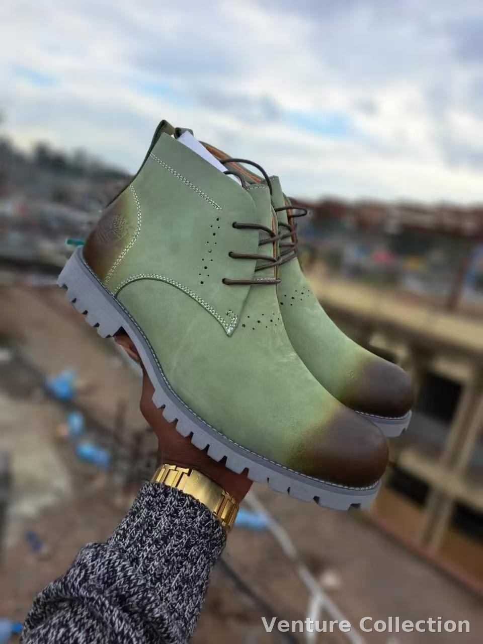 Timberland/Fendi/ LV boots