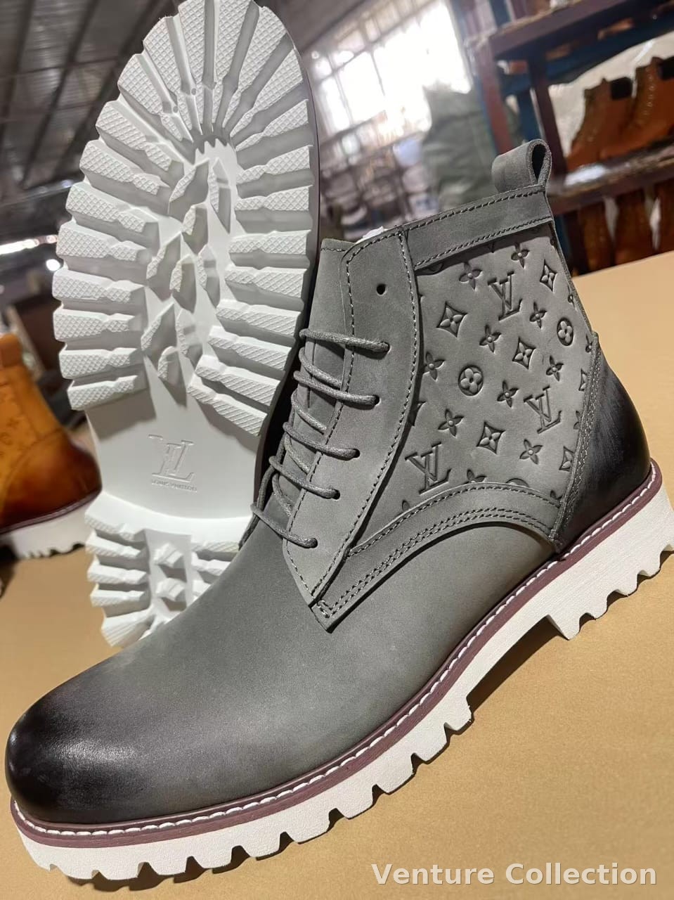 Timberland/Fendi/ LV boots