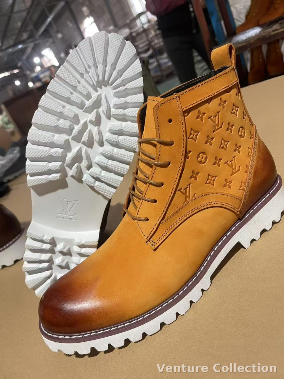 Timberland/Fendi/ LV boots